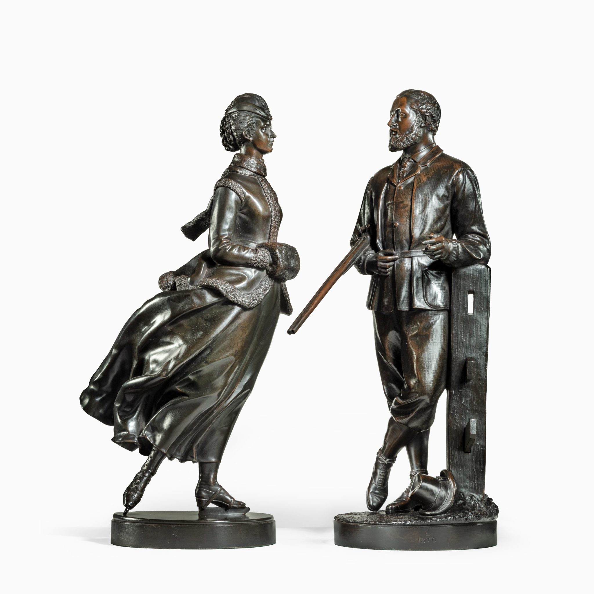 Count Gleichen Prince Edward and Princess Alexandra of Wales by Count Gleichen | Wick ...