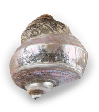 Shell Featuring a Vignette of the International Exhibition of 1862 Main Image