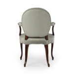 Set of Twelve George III Armchairs in the French Hepplewhite back