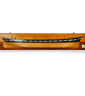 A half hull model of ‘Sutherlandshire’ by Russell & Co, 1882