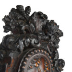 Lord Vernon’s Sudbury Hall lime wood barometer antique