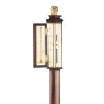 A fine mahogany ship’s stick barometer by Dolland & Son open details
