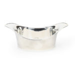 Antique Wine Cooler wooden silver details
