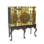 Victorian brass private posting box