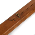 Unusual Walnut Library Pole ladder